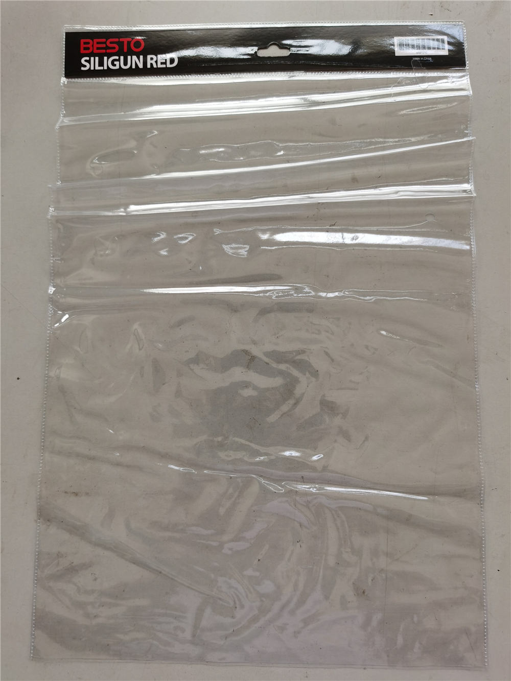 带卡头的PVC塑料包装袋